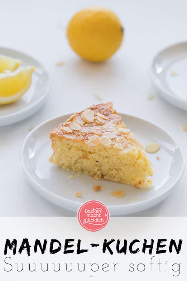 Für diesen Zitronen-Mandel-Kuchen ohne Mehl reicht die Beschreibung