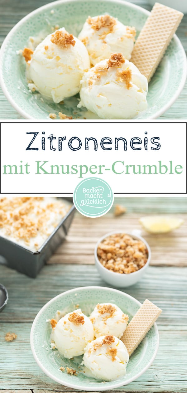 Zitroneneis selbermachen ist überhaupt nicht schwer: Mit diesem Zitroneneis-Rezept ohne Eismaschine habt ihr im Nu ein leckeres Ergebnis! Na, Lust auf ein schnelles, cremiges Zitronen-Sahne-Eis?
