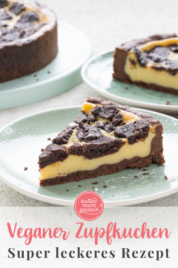 Russischer Zupfkuchen schmeckt auch vegan: Dieses Rezept für einen super cremigen Russischen Zupfkuchen kommt ganz ohne Ei, Butter, Sahne oder Quark aus.