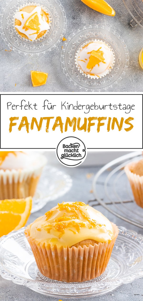Schnelle und saftige Fantamuffins, die Groß und Klein schmecken! Das Blitzrezept für die Muffins mit Limonade ist eins meiner absoluten Lieblinge, wenn’s mal schnell gehen muss.
