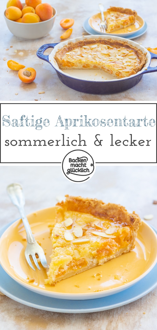 Diese sommerliche Aprikosentarte begeistert mit ihrer Füllung aus feiner Mandelcreme, einem buttrigen Teig und viel frischem Obst. Mit diesem fruchtigen Rezept für Aprikosen-Mandel-Kuchen macht man im Sommer alles richtig.