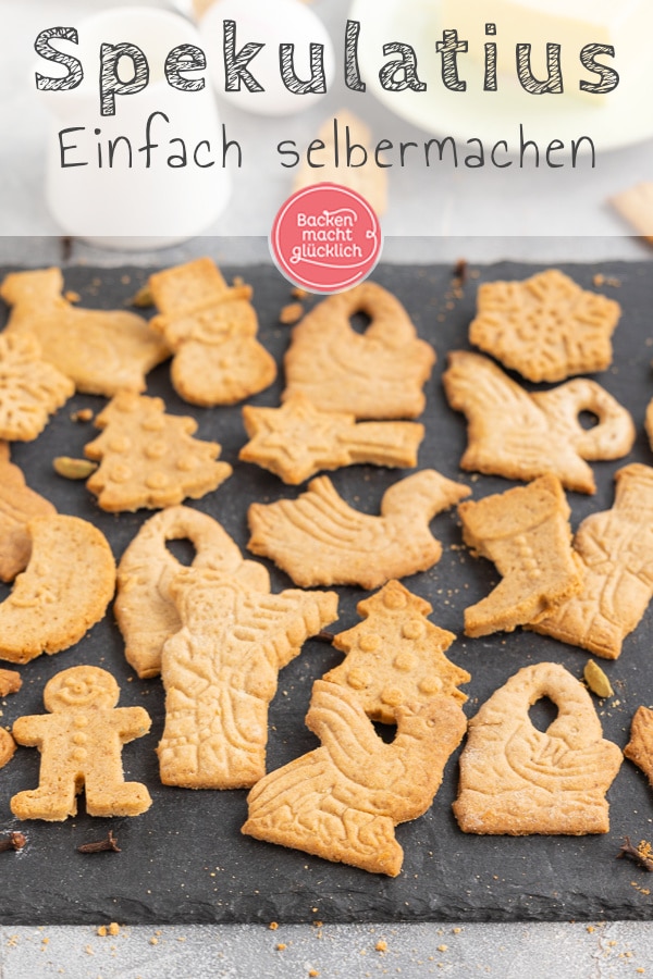 Mit diesem Gewürzspekulatius-Rezept könnt ihr die köstlichen, traditionellen Weihnachtsplätzchen in Motivform künftig auch zuhause backen.