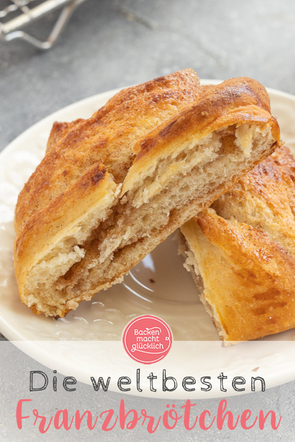 Ein wunderbar duftendes, k&ouml;stliches Kleingeb&auml;ck mit viel Zimtzucker. Die Franzbr&ouml;tchen stammen urspr&uuml;nglich aus dem Norden, sind inzwischen aber in ganz Deutschland beliebt.