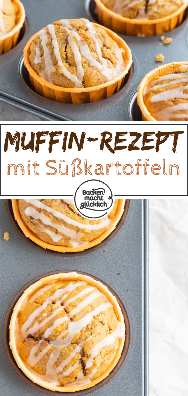 Diese gesunden Muffins sind ein echter Herbst-Hit: Die Muffins mit Süßkartoffelmus schmecken nicht nur verführerisch, sondern sind auch noch kalorienarm und zuckerfrei.