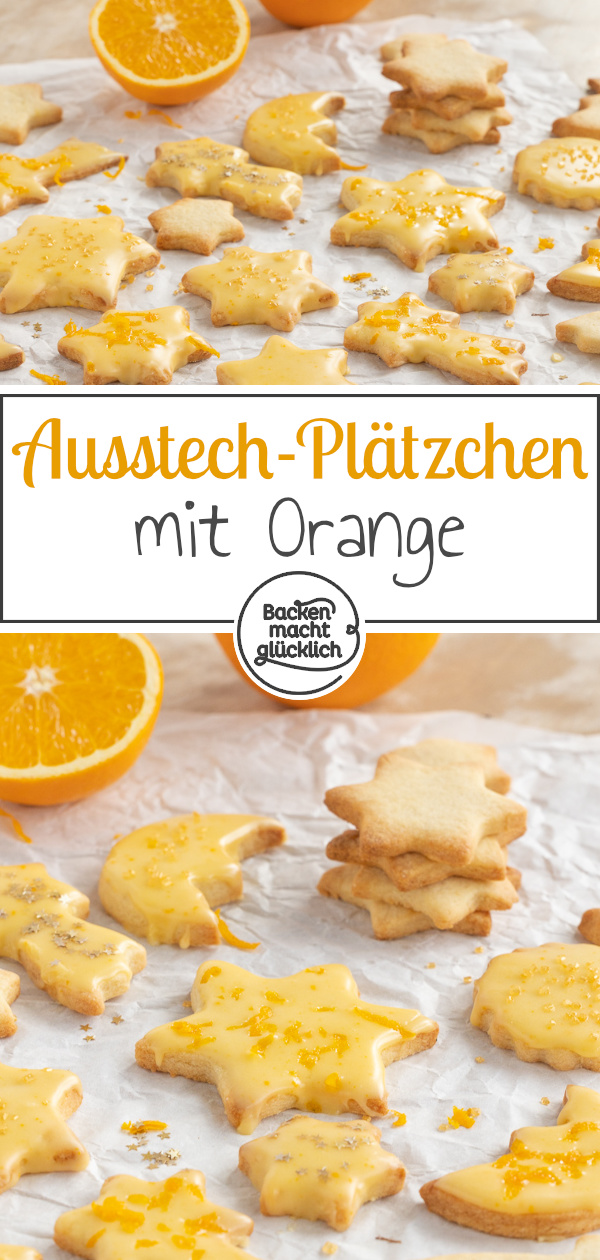 Einfach aber unheimlich leckere Orangenplätzchen. Diese Plätzchen mit Orange sind super fein, buttrig und mürbe.
