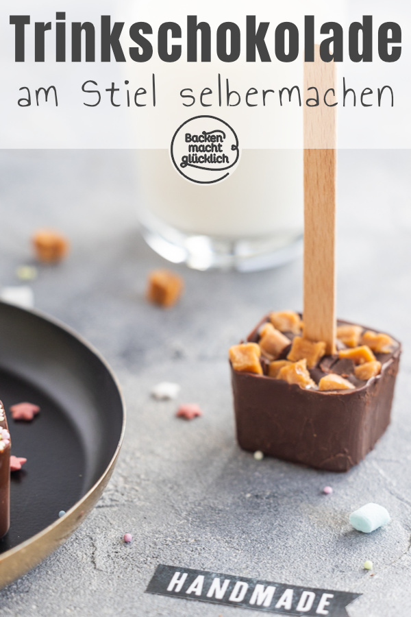 Hübsch anzusehen, einfach zu machen & super lecker: Diese Schokoladen-Sticks sind ein tolles kleines Geschenk aus der Küche.