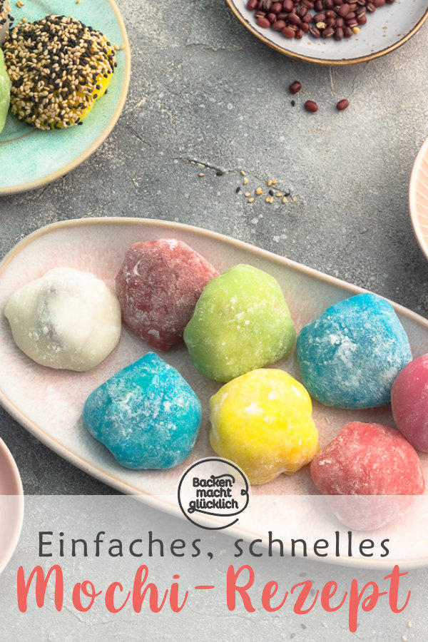 Mit diesem einfachen Mochi-Rezept könnt ihr die angesagten japanischen Reisküchlein auch daheim machen. Unkompliziert & lecker!