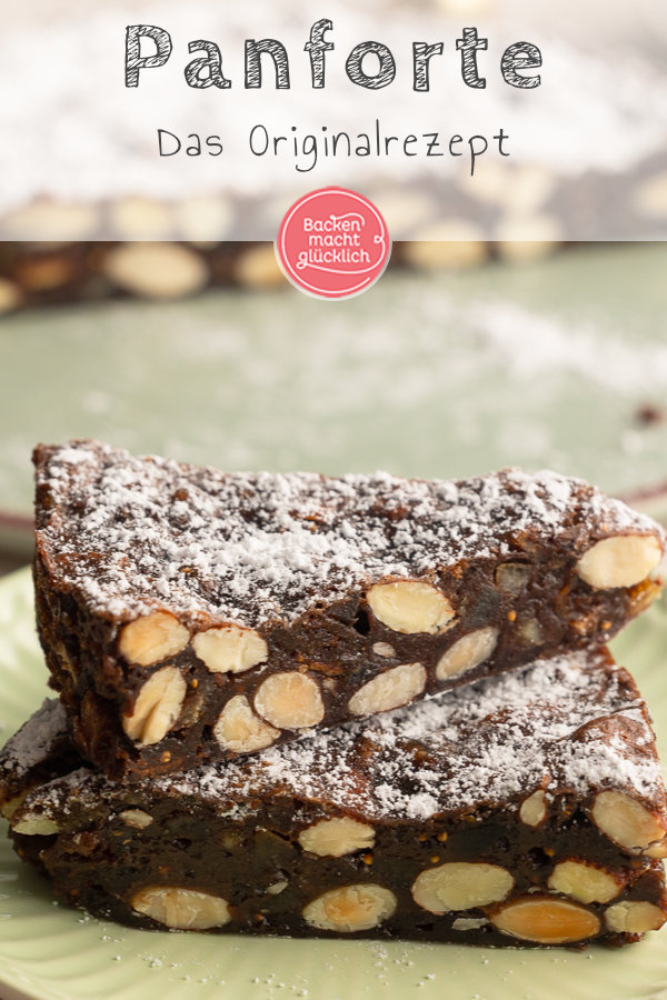 So einfach kann man Panforte selber machen, das beliebte italienische Weihnachtsgebäck aus Mandeln, Früchten und Honig.