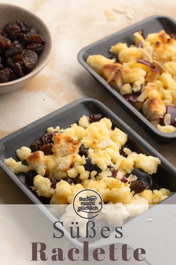 Lust auf süßes Raclette? Diese 3 schnellen Raclette-Desserts kommen immer gut an. Perfekt für Weihnachten & Silvester!